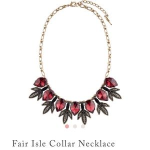 chloe + isabel Fair Isle Collar Necklace